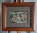 Mari ten Kate (1831-1910) - Schoolklas - Java - 1884, Antiek en Kunst, Ophalen of Verzenden