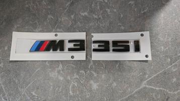 BMW emblemen zwart origineel beschikbaar voor biedingen