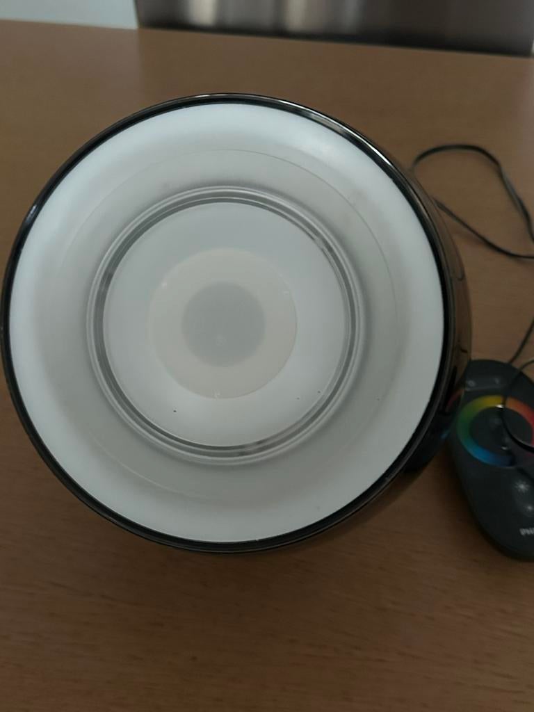 Philips Hue tafellamp Iris zwart, Ophalen of Verzenden, Zo goed als nieuw