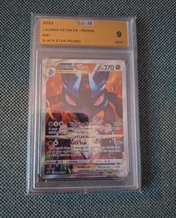 Lucario VStar - Black Star Promo - UCG 9 beschikbaar voor biedingen