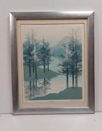 *Zeefdruk James Hagen *Deep Lake*, Ophalen