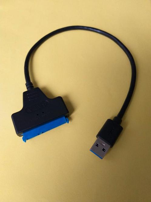 USB3.0 SATA Adapter Kabel 2.5" SSD/HDD Drive *Nieuw*, Computers en Software, Pc- en Netwerkkabels, Nieuw, Ophalen of Verzenden