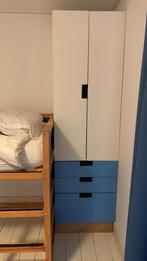 IKEA Hoogslaper KURA  met kast STUVA en lades, Ophalen, Gebruikt, Hoogslaper
