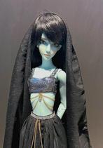 BJD Resinsoul Mi blauw SD met outfit, Verzamelen, Ophalen of Verzenden, Gebruikt, Kleertjes