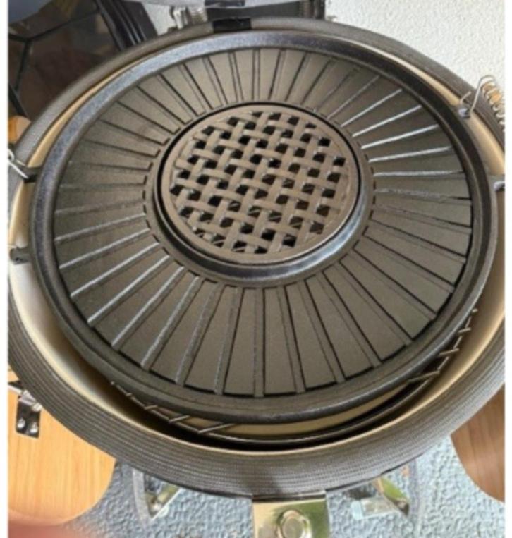 Gietijzeren Plancha Grill plaat, Tuin en Terras, Barbecue-accessoires, Nieuw, Ophalen of Verzenden