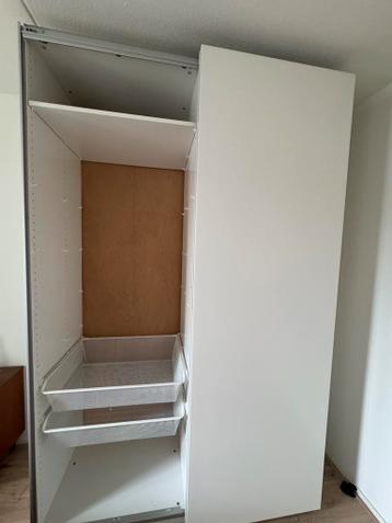 Ikea PAX HASVIK schuifdeuren wit kast - afbeelding 4