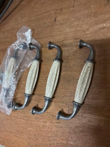 Vintage Look Handgrepen - Set van 4 beschikbaar voor biedingen
