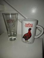Waterkannetje en glas The Famous Grouse Whiskey., Glas of Glazen, Ophalen of Verzenden, Overige stijlen, Glas