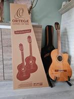 Ortega Feel Series RCE159SN Slim Neck Naturel Met Gigbag, Ophalen, Zo goed als nieuw, Klassieke of Spaanse gitaar, Met koffer
