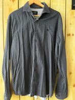 Vanguard Overhemd - Zwart met Patroon - XXL, Zwart, Ophalen of Verzenden, Zo goed als nieuw, Overige halswijdtes