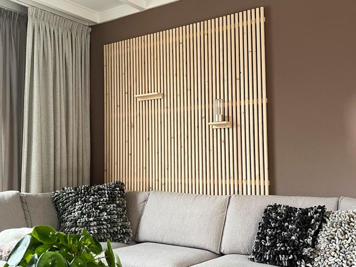 Wandpanelen  vuren ( NIEUW ) 60€ per stuk, Huis en Inrichting, Woonaccessoires | Wanddecoraties, Nieuw, Ophalen of Verzenden