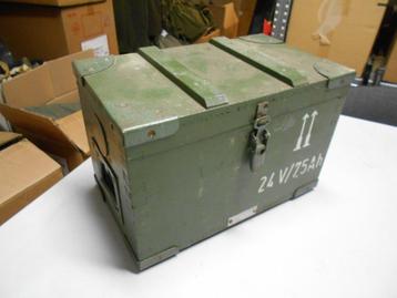 Leger kistje t.b.v. batterijen beschikbaar voor biedingen