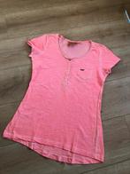 Hollister T-shirt bubblegum roze / felroze – maat S, Ophalen of Verzenden, Zo goed als nieuw, Korte mouw, Roze