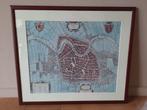 Ets, Plattegrond Haarlem Stad, 1646., Ophalen