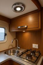 Inbouw LED-spot met Afzuigventilator 12V, Ophalen of Verzenden, Nieuw, Ventilator