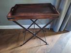 Vintage Dienbladtafel / Butlertray, Gebruikt, 50 tot 100 cm, Vintage, Ophalen of Verzenden