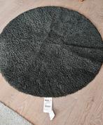 Rond Vloerkleed 130cm doorsnede donkergroen Ikea, Huis en Inrichting, Rond, Ophalen of Verzenden, Zo goed als nieuw, Ikea