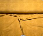 French terry jeans oker, 120 cm of meer, Ophalen of Verzenden, Katoen, Nieuw