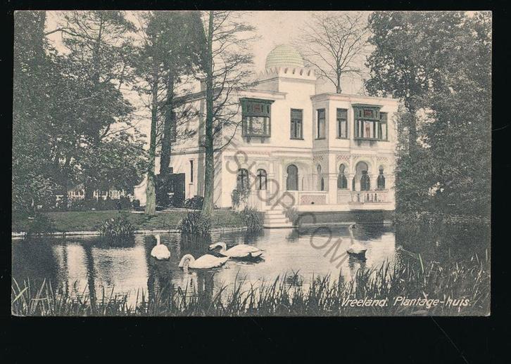 Vreeland   - Plantage-huis [003-3827, Verzamelen, Ansichtkaarten | Nederland, Gelopen, Utrecht, Voor 1920, Verzenden