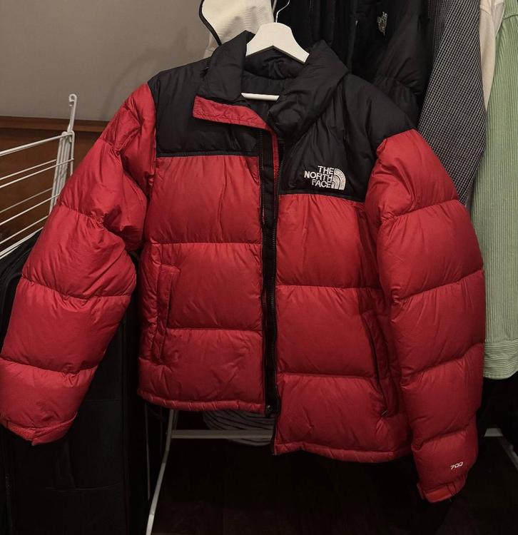 The North Face 96 Retro Nutpse Jas - Rood - Heren - Maat: M, Kleding | Heren, Jassen | Winter, Gedragen, Maat 48/50 (M), Rood