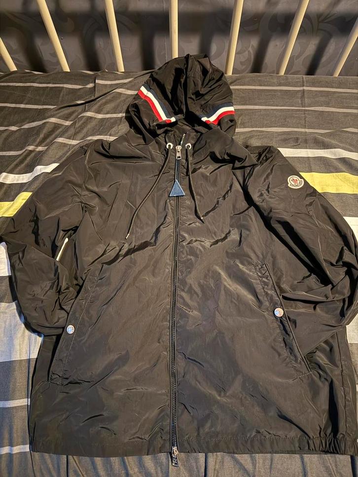 Orginele moncler jas maat 3/L, Kleding | Heren, Jassen | Zomer, Gedragen, Maat 52/54 (L), Zwart, Ophalen