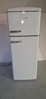 Severin Retro Koelkast met Vriesvak - Wit, Witgoed en Apparatuur, Koelkasten en IJskasten, 150 tot 200 liter, Gebruikt, Ophalen of Verzenden