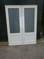 Set antieke (inloopkast) schuifdeuren, 2/76x201cm, jaren 30e