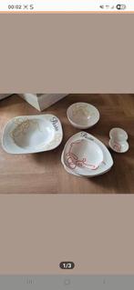 Leuke Pasta Borden Set - 7 Delig, Huis en Inrichting, Keuken | Servies, Ophalen of Verzenden, Zo goed als nieuw, Overige stijlen