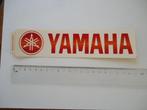 sticker oud YAMAHA groot logo Japan print motorfiets cross, Verzamelen, Verzenden, Zo goed als nieuw, Bedrijf of Vereniging