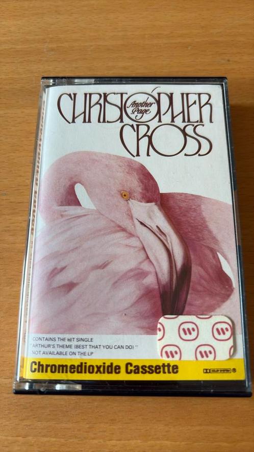 Christopher Cross muziek cassette another page CRO2 dolby, Cd's en Dvd's, Cassettebandjes, Gebruikt, Origineel, Pop, 1 bandje