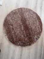 Vloerkleed rond hertjes vacht, Ophalen of Verzenden, Nieuw, Bruin, Rond
