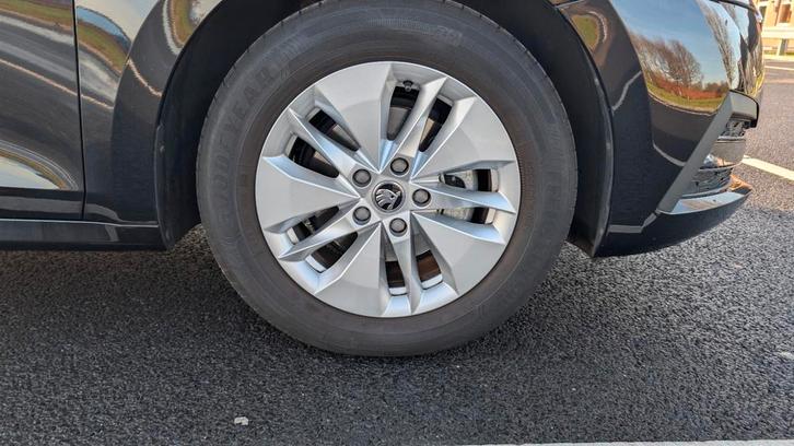 Skoda Twister Aero 16 inch velgen met Goodyear banden, Auto-onderdelen, Banden en Velgen, Banden en Velgen, Zomerbanden, 16 inch