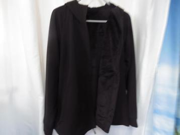Zwart vacht gev. soft shell hoodie tussen jas mt 46 Kirkland beschikbaar voor biedingen