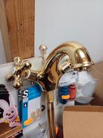 Wastafelmengkraan Rapetti Amarcord Goud kleurig opruiming., Doe-het-zelf en Verbouw, Ophalen, Zo goed als nieuw, Kraan