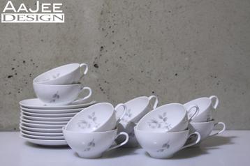Eschenbach - Kop & Schotel - Larissa - Midnight Rose- Copier beschikbaar voor biedingen