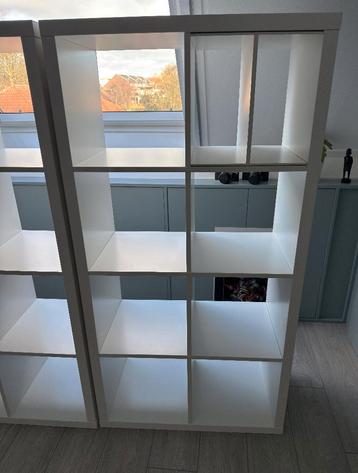 Te koop 3 kallax kasten van ikea wit