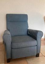 Comfortabele stoel / fauteuil met relax-stand grijs Ikea., Ophalen, Gebruikt