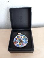 Murano Millefiori glazen hanger, Ophalen of Verzenden, Zo goed als nieuw, Overige kleuren, Zilver