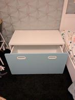 Ikea Smastad speelgoedkist op wielen met bankje, Ophalen, Gebruikt