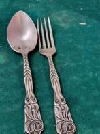 kinderbestek antiek lepel en vork, Ophalen of Verzenden, 'T Olde Gre-j, Info@toldegrej.nl, Endepoelstraat 20f Didam