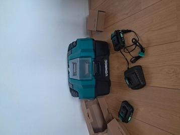 VONROC auto-stofzuiger met 2 accu's en sneloplader. beschikbaar voor biedingen