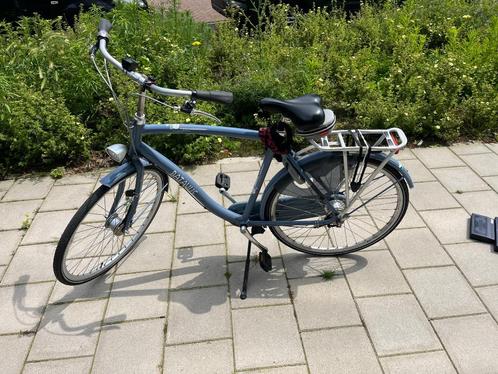 Heren fiets Batavus Lento, Fietsen en Brommers, Fietsen | Heren | Herenfietsen, Gebruikt, Batavus, 53 tot 57 cm, Versnellingen