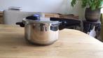 Tefal sensor 2 snelkookpan 4 liter uitstekende staat, Ophalen of Verzenden, Zo goed als nieuw, Rvs, Kookpan of Snelkookpan