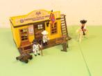 Playmobil western huisje met soldaten, Ophalen of Verzenden, Zo goed als nieuw, Complete set