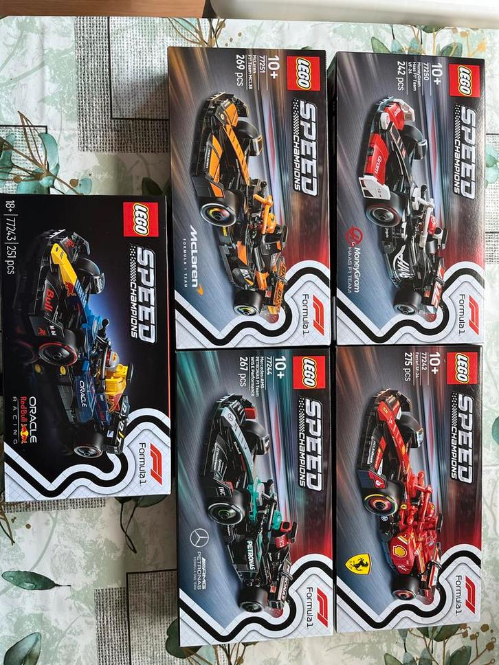 Lego Speed Champions Formule 1 Sets - Nieuw!, Kinderen en Baby's, Speelgoed | Duplo en Lego, Nieuw, Lego, Complete set, Ophalen of Verzenden