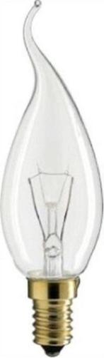 Gloeilamp E14 kaars vorm helder, Ophalen, Minder dan 30 watt, Gloeilamp, Helder