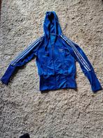 Vintage blauw jack van Adidas, maat 40, Maat 38/40 (M), Overige typen, Ophalen of Verzenden, Gedragen