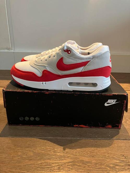Nike air max 1 - Big Bubble BB - og Red - 42,5 42.5 us9, Kleding | Heren, Schoenen, Nieuw, Overige kleuren, Verzenden