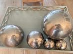 Set metalen ballen voor in de vijver, Ophalen of Verzenden, Gebruikt, Overige typen
