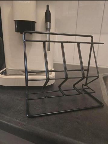 Jay Hill Nespresso Cuphouder Rek Zwart beschikbaar voor biedingen